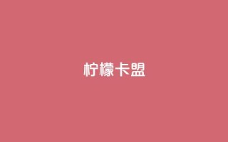 柠檬卡盟,最大的卡盟网站 - 快手粉丝过万的账号密码 - 九梦业务下单